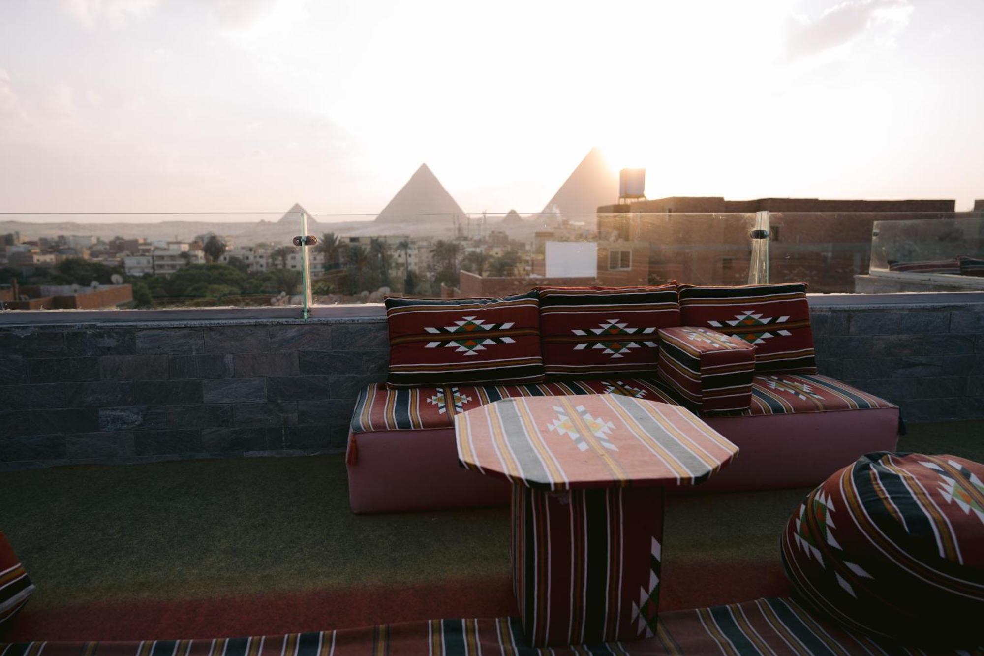 Tuya Pyramids Inn Kafret el-Gabal Dış mekan fotoğraf