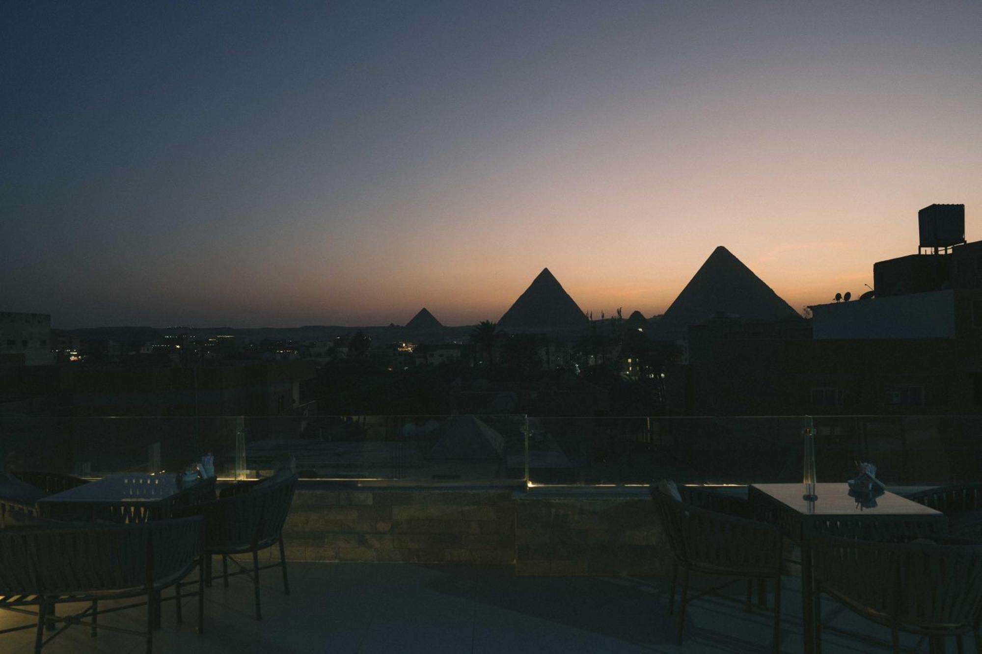 Tuya Pyramids Inn Kafret el-Gabal Dış mekan fotoğraf