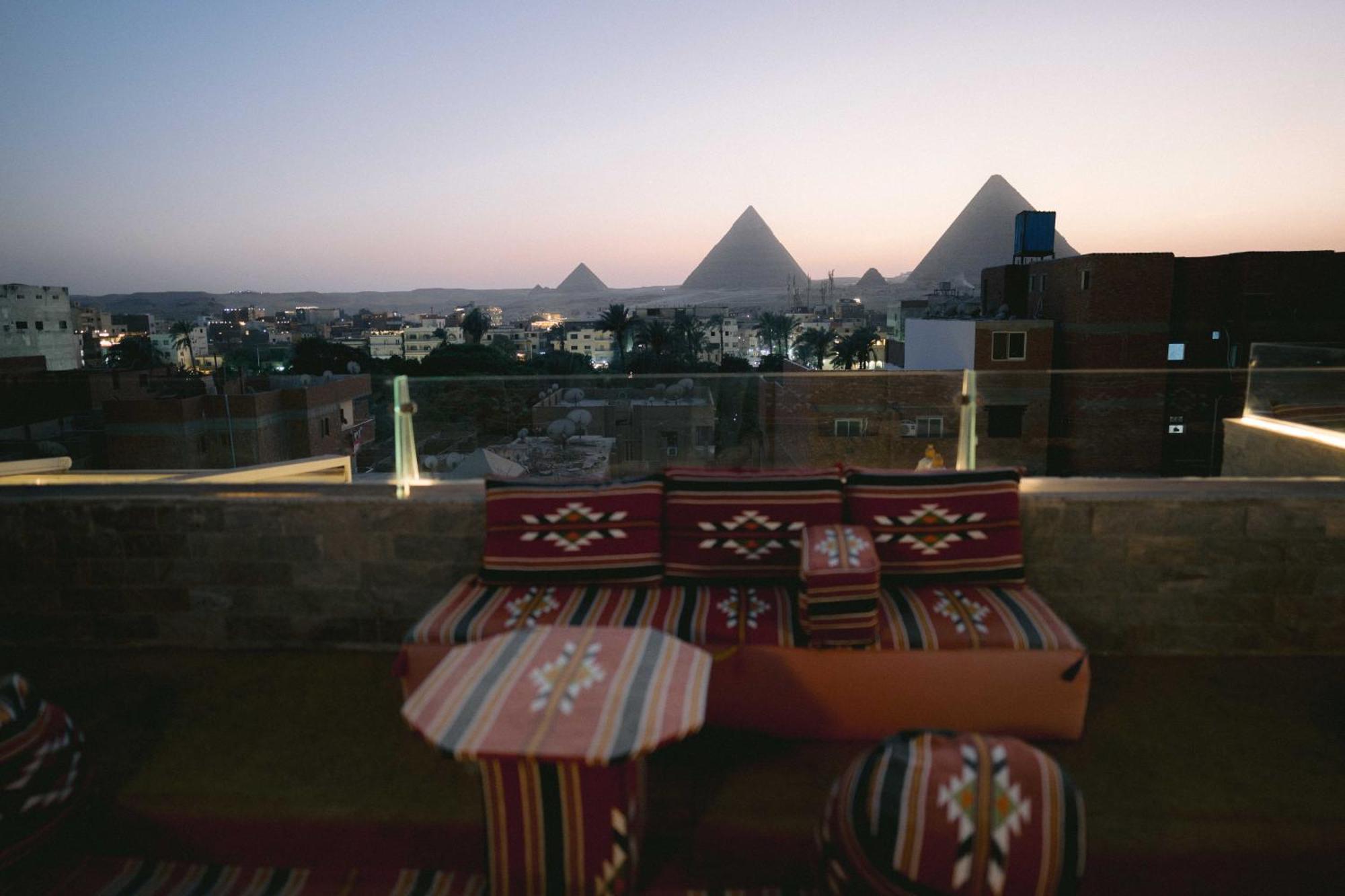 Tuya Pyramids Inn Kafret el-Gabal Dış mekan fotoğraf