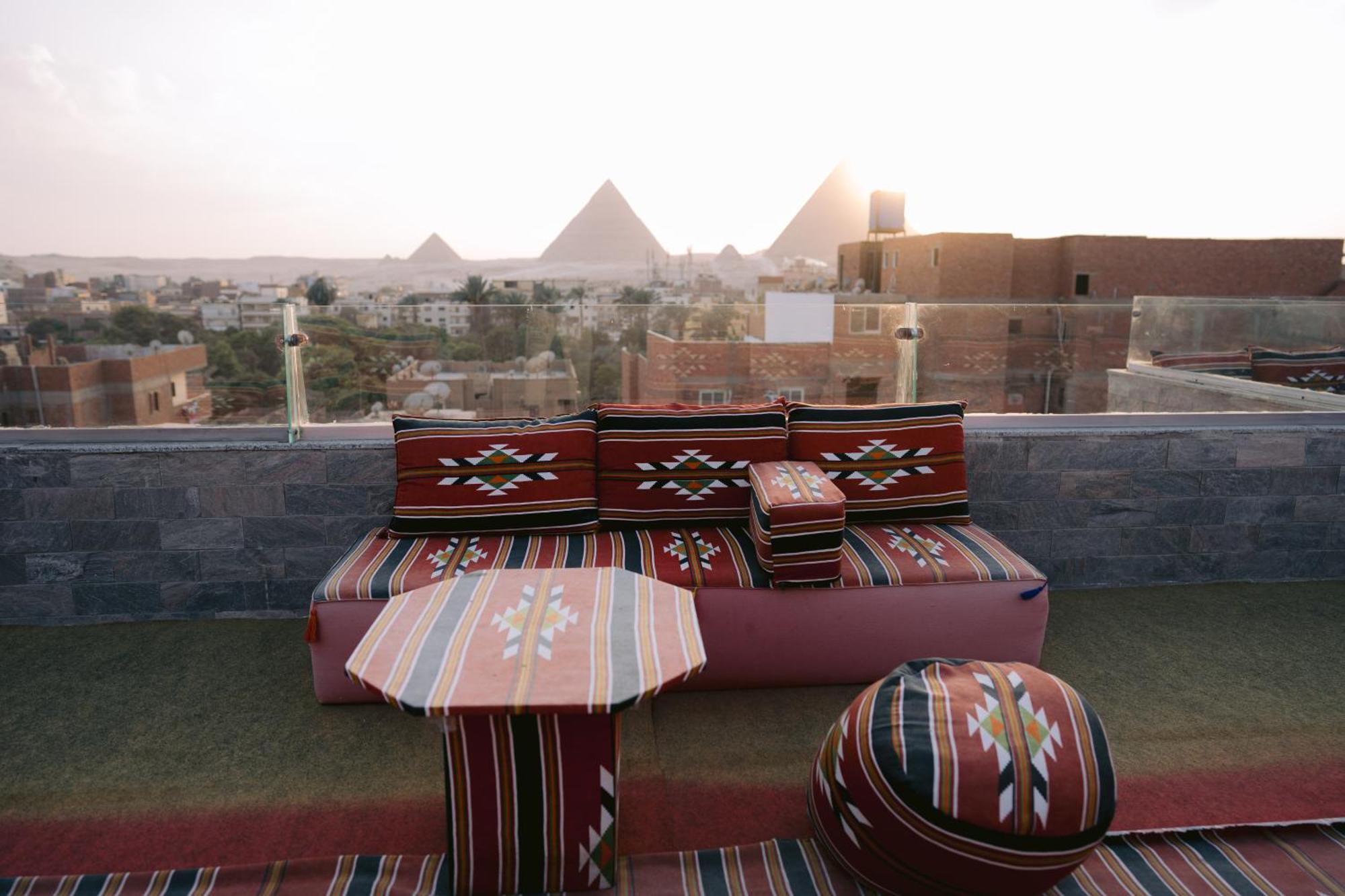 Tuya Pyramids Inn Kafret el-Gabal Dış mekan fotoğraf