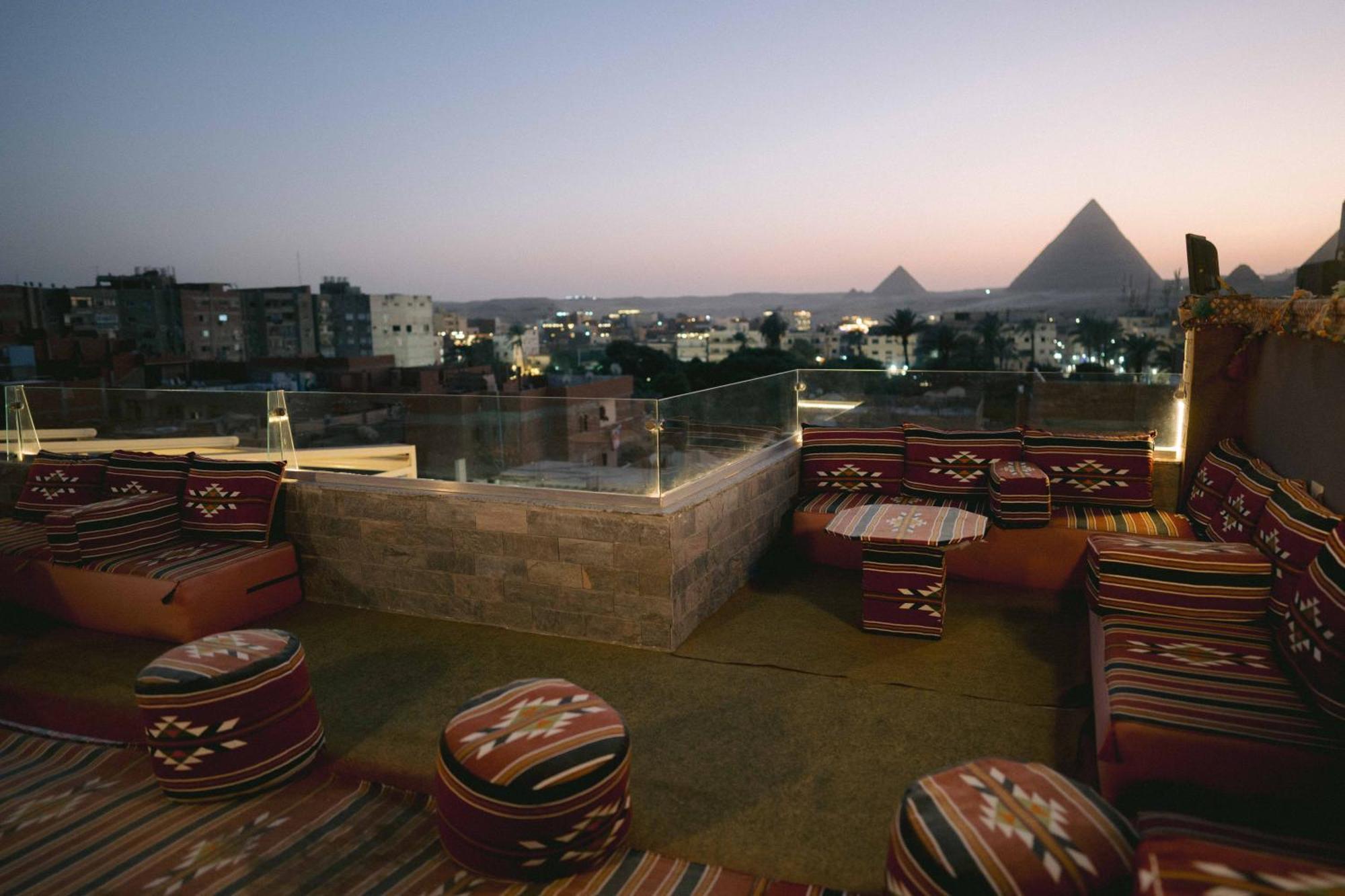 Tuya Pyramids Inn Kafret el-Gabal Dış mekan fotoğraf