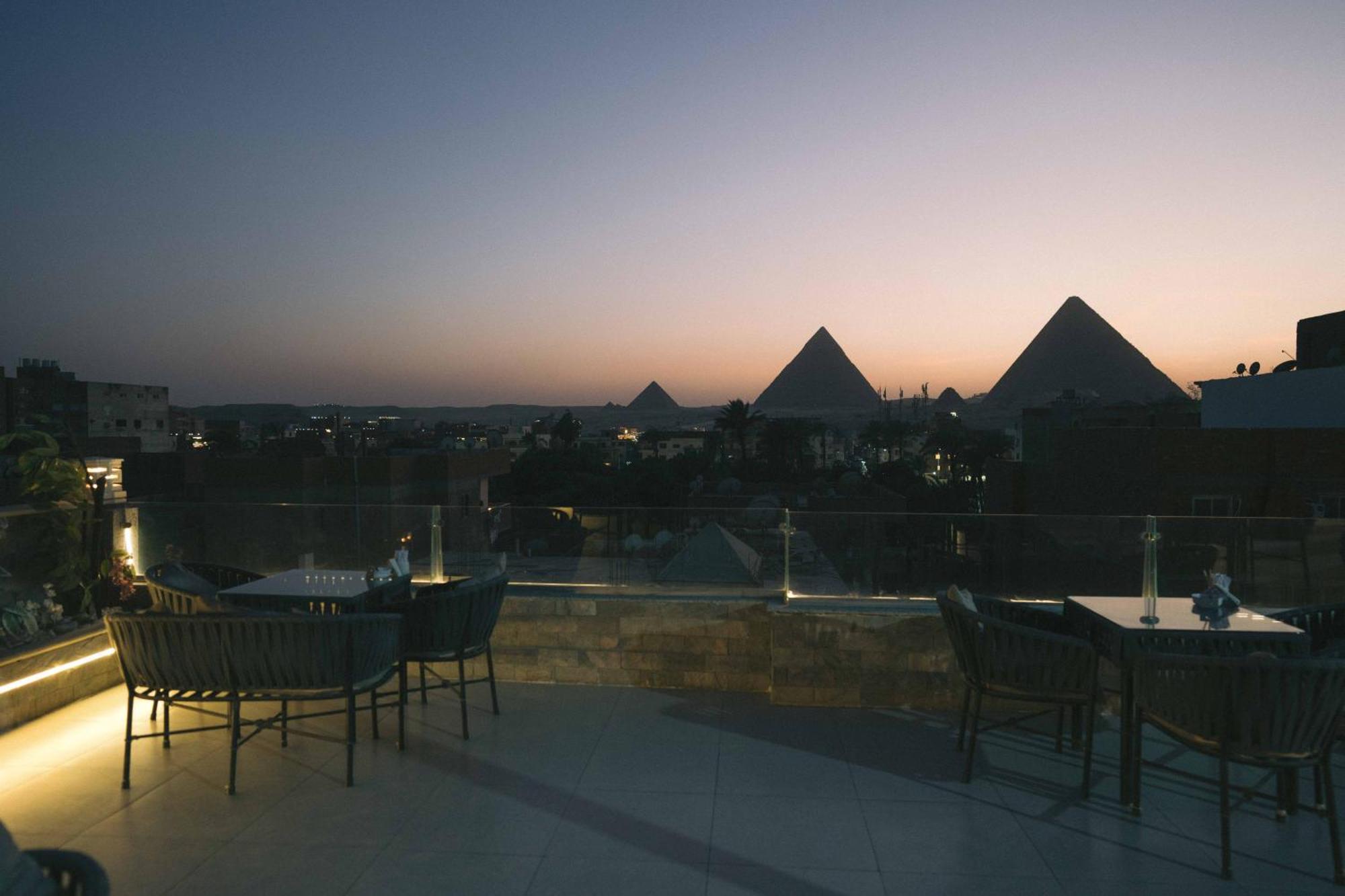 Tuya Pyramids Inn Kafret el-Gabal Dış mekan fotoğraf