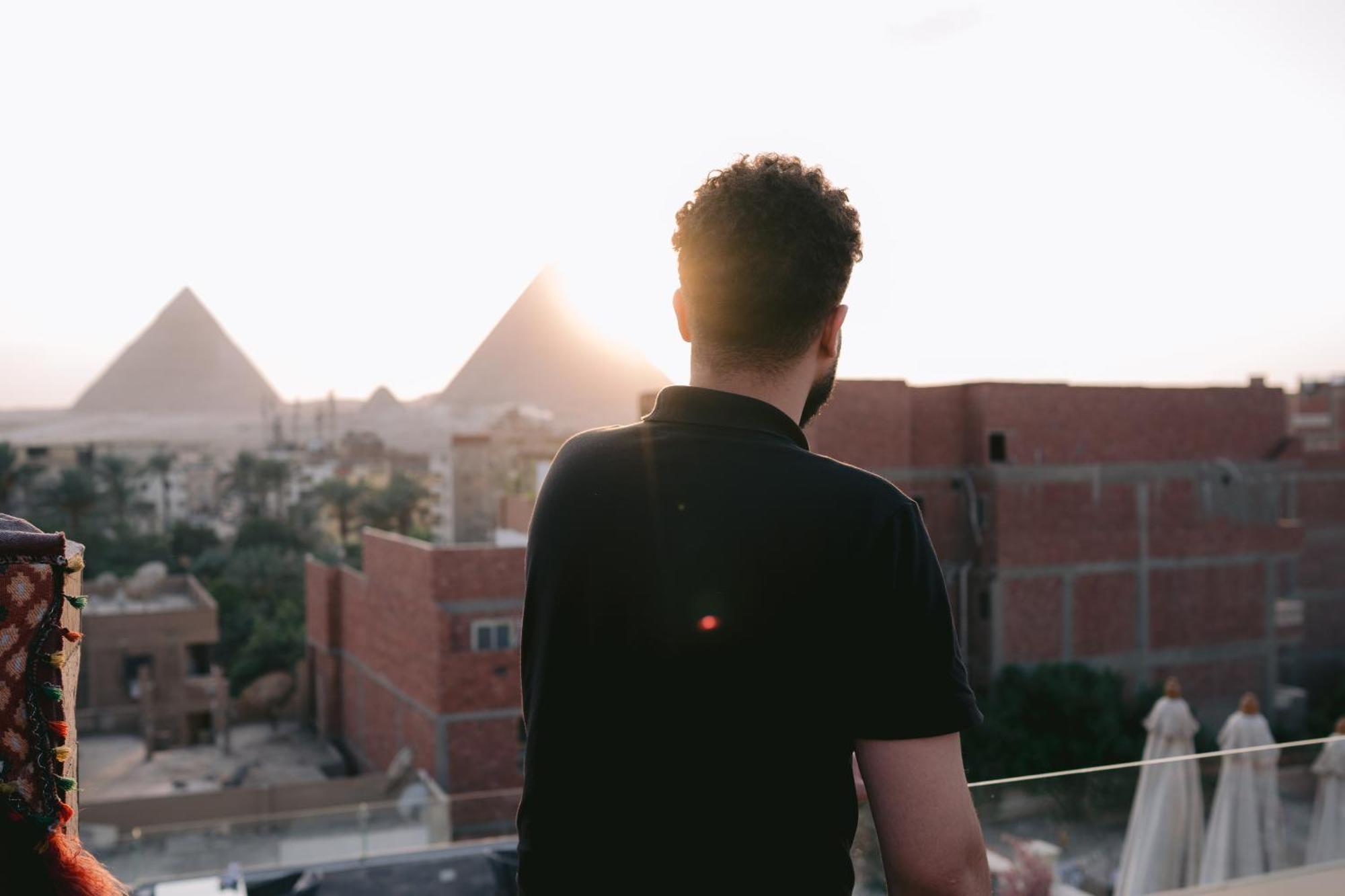 Tuya Pyramids Inn Kafret el-Gabal Dış mekan fotoğraf