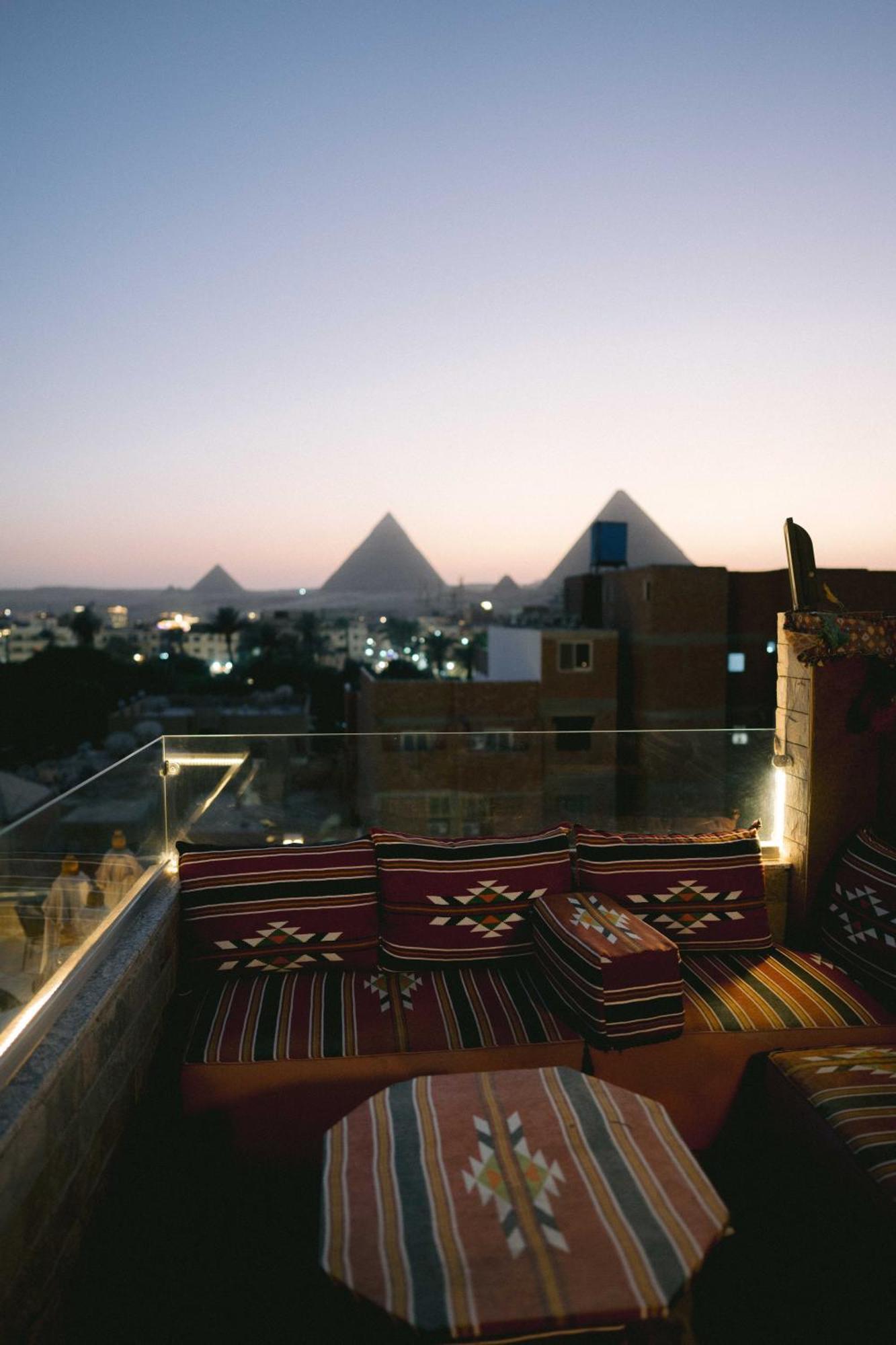 Tuya Pyramids Inn Kafret el-Gabal Dış mekan fotoğraf