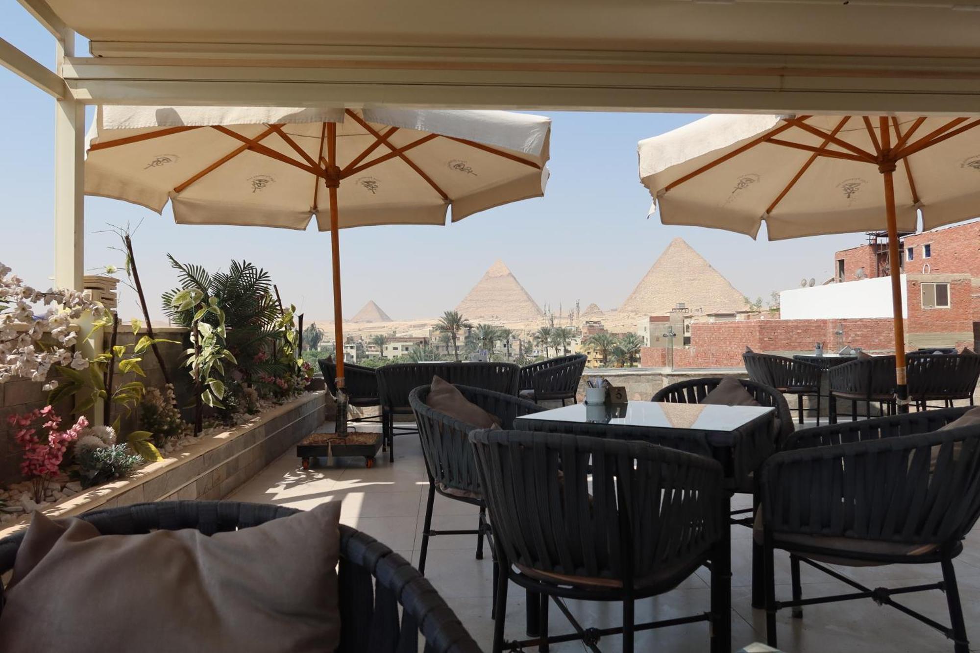 Tuya Pyramids Inn Kafret el-Gabal Dış mekan fotoğraf