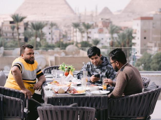 Tuya Pyramids Inn Kafret el-Gabal Dış mekan fotoğraf